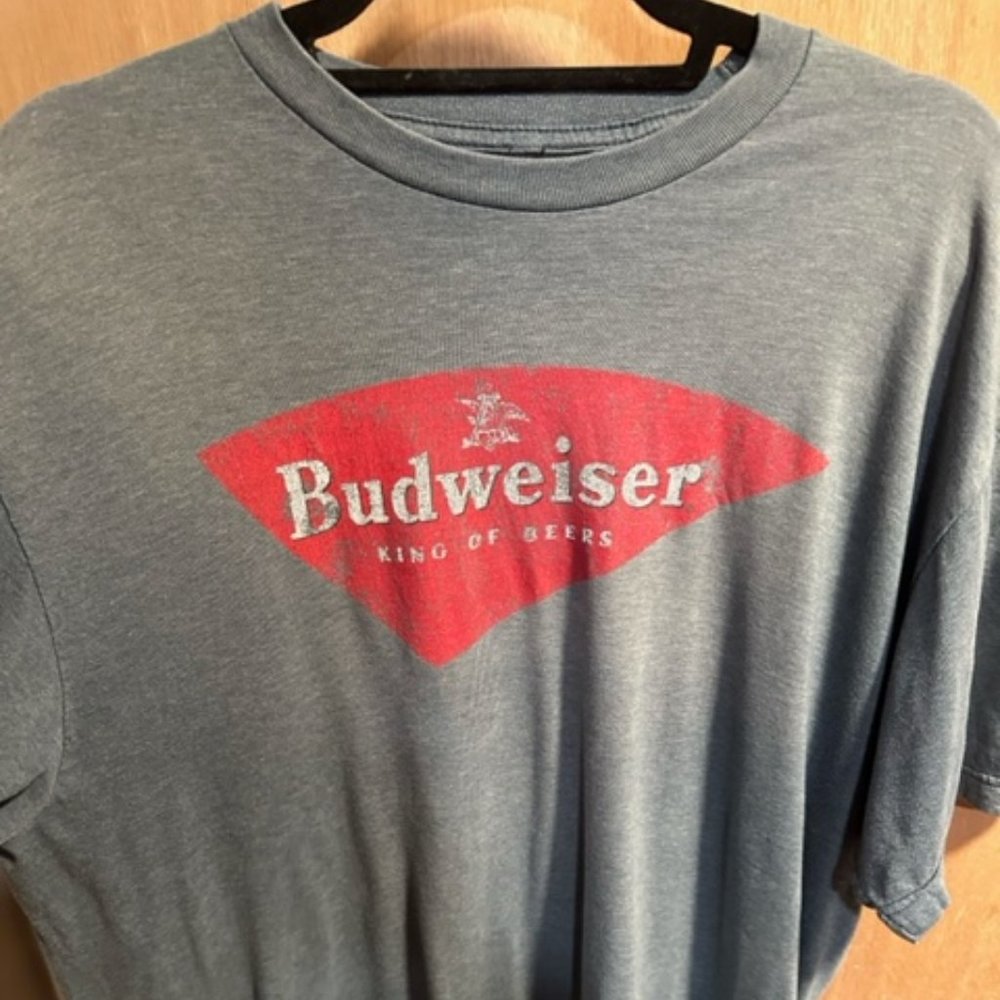 BUDWEISER King of Beers vintage style tee, Mens size XL